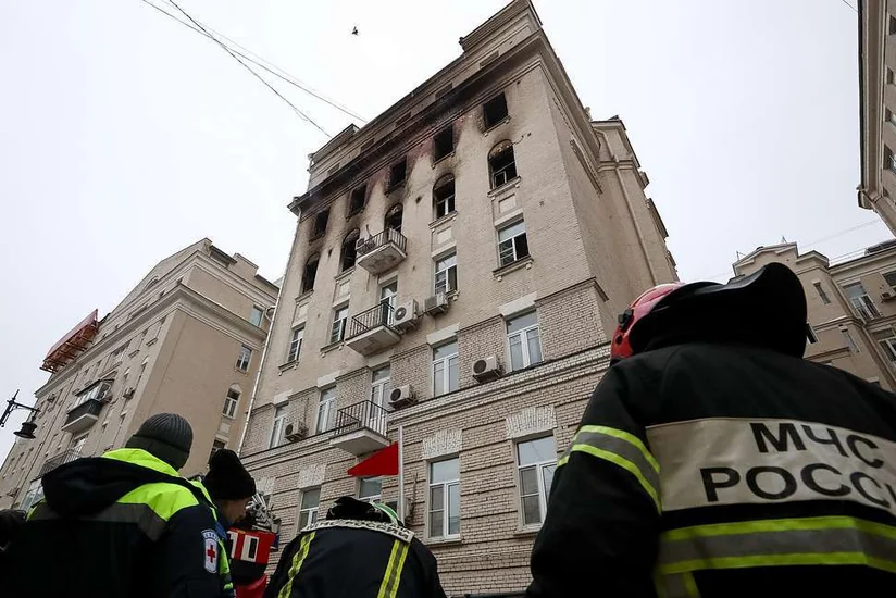 В результате пожара в центре Москвы погибли 8 человек