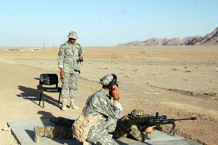 First exercise of“Sniper Frontier” international contest fulfilled