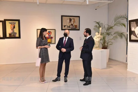 Cəlil Hüseynovun 65 illiyinə həsr olunan sərgi keçirilib