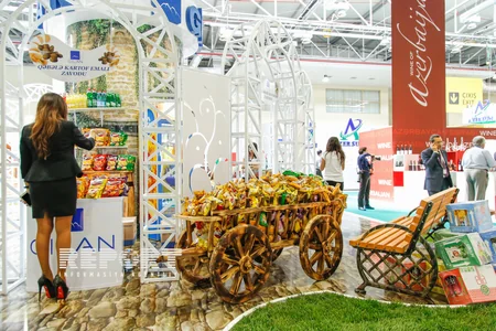 Bakıda XXI Azərbaycan Beynəlxalq Qida Sənayesi Sərgisi - FOTOREPORTAJ