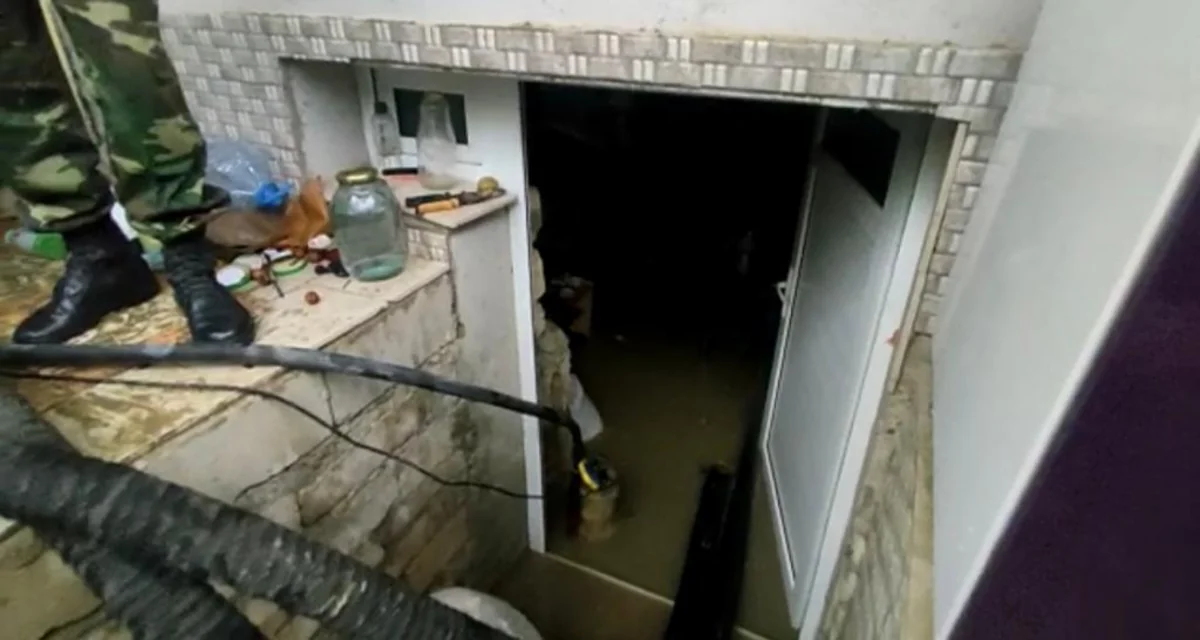 Naxçıvanda yaşayış evini su basıb