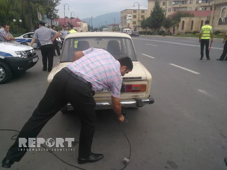 İki saata 30 sürücü cərimələnib