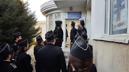 DTX-nin hərbi qulluqçuları Prezident seçkilərində fəal iştirak edirlər