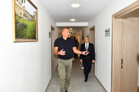 Prezidentin Şuşa rayonunda xüsusi nümayəndəliyinin binasında hər cür şərait yaradılıb