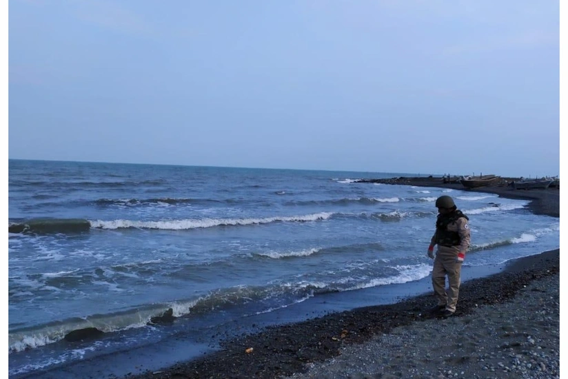 Lənkəranda çimərlikdə mina aşkarlanıb