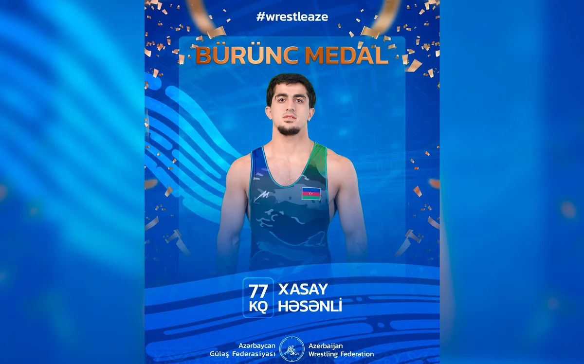 Azərbaycanın daha bir güləşçisi dünya çempionatında bürünc medal qazanıb