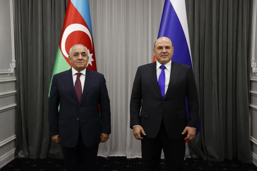 Əli Əsədov Mixail Mişustinlə görüşüb