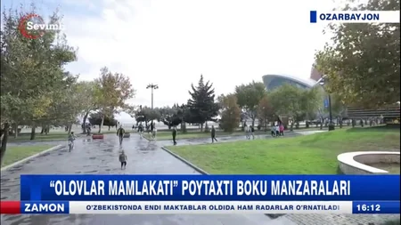 Özbəkistanın populyar “Sevimli TV telekanalında Bakı haqqında veriliş nümayiş olunub