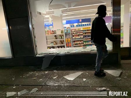 В Нью-Йорке разграблены брендовые магазины - ВИДЕО