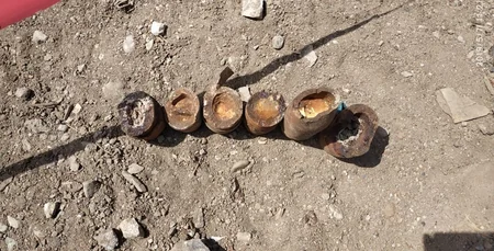 Sumqayıtda 21 top mərmisi tapılıb