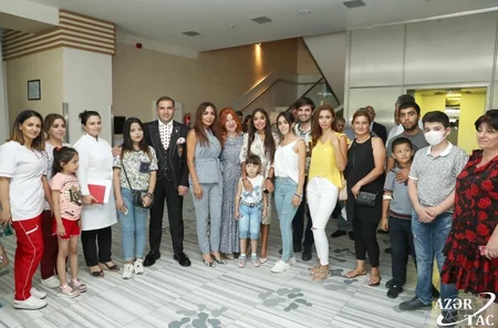 Leyla Əliyeva Heydər Əliyev Fondunun layihələri çərçivəsində Bakının bir sıra tibb müəssisələrində olub - FOTO