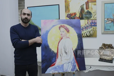 Azerbaijani artists present paintings dedicated to history, culture of Poland