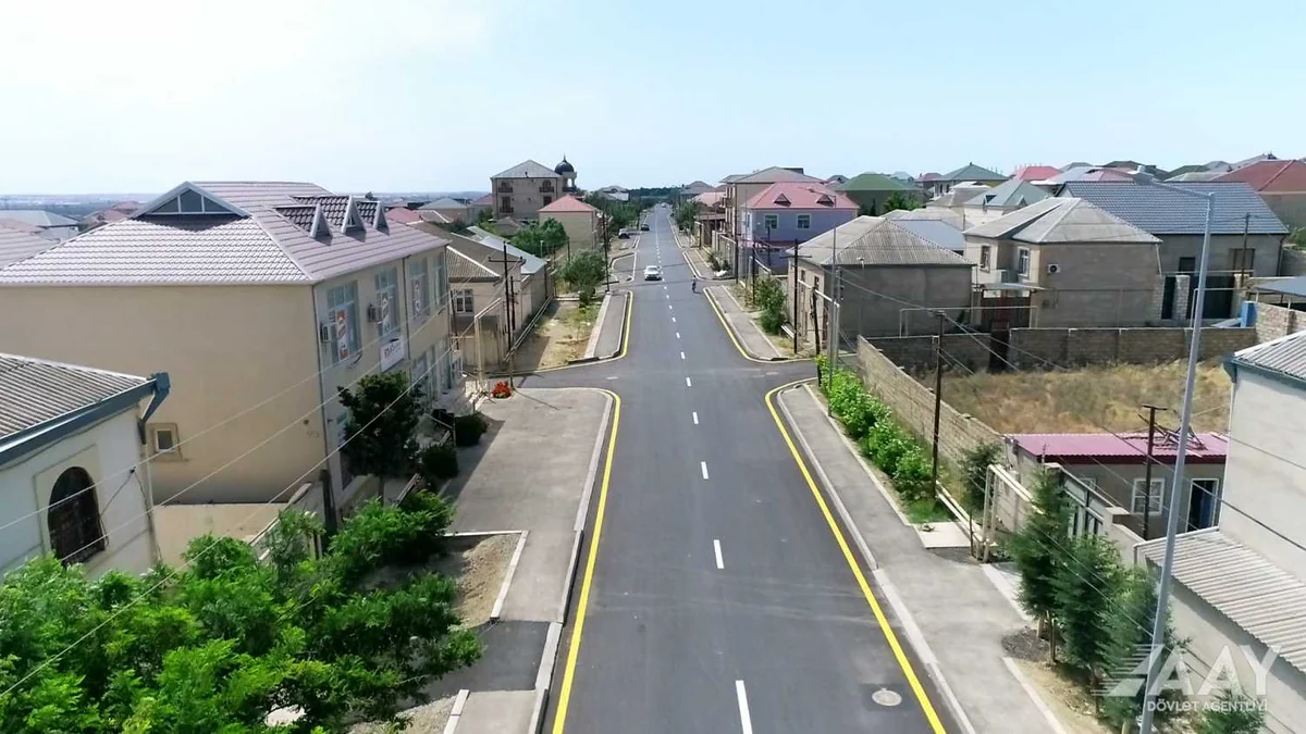 Bakının Suraxanı rayonunda 13 küçə təmir olunub