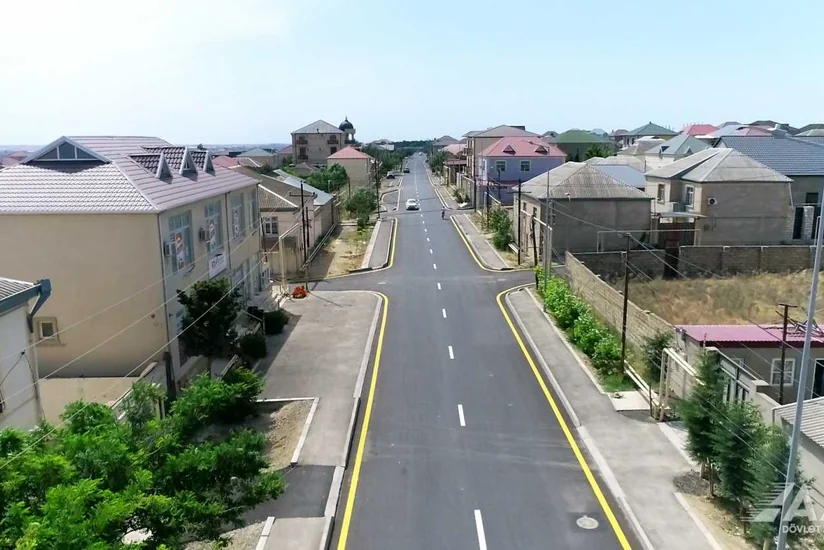 Bakının Suraxanı rayonunda 13 küçə təmir olunub