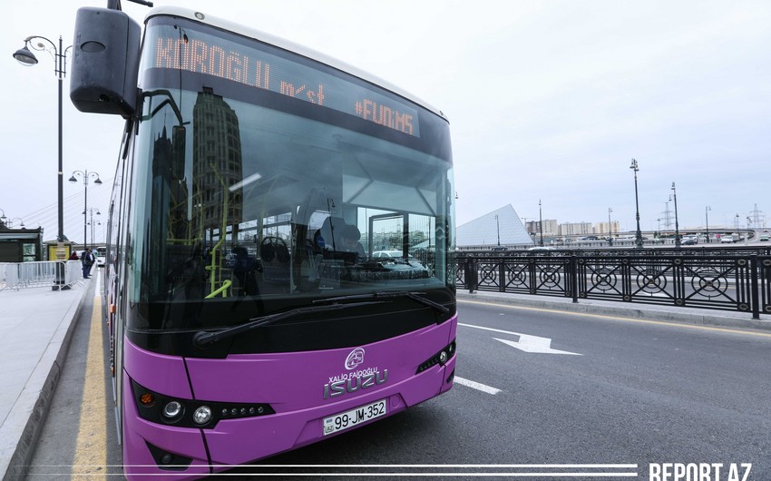 DYP: Avtobus sərnişinlərinin yalnız 30-40 faizi maskadan istifadə edir