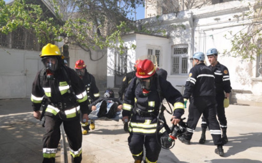 ​Bakıdakı kafelərdən birində yanğın olub
