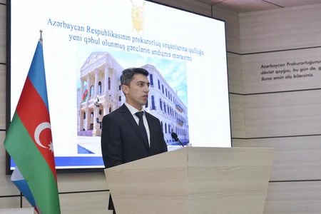 100 nəfər gənc hüquqşünas prokurorluq orqanlarına qulluğa qəbul edilib