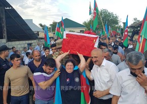 Vətən müharibəsinin şəhidi Ağdaşda dəfn olunub - YENİLƏNİB