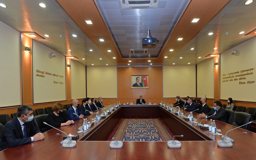 Nəqliyyat, Rabitə və Yüksək Texnologiyalar Nazirliyində Anım Günü qeyd olunub
