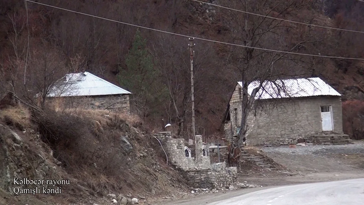 Footage from Gamishli village of Kalbajar