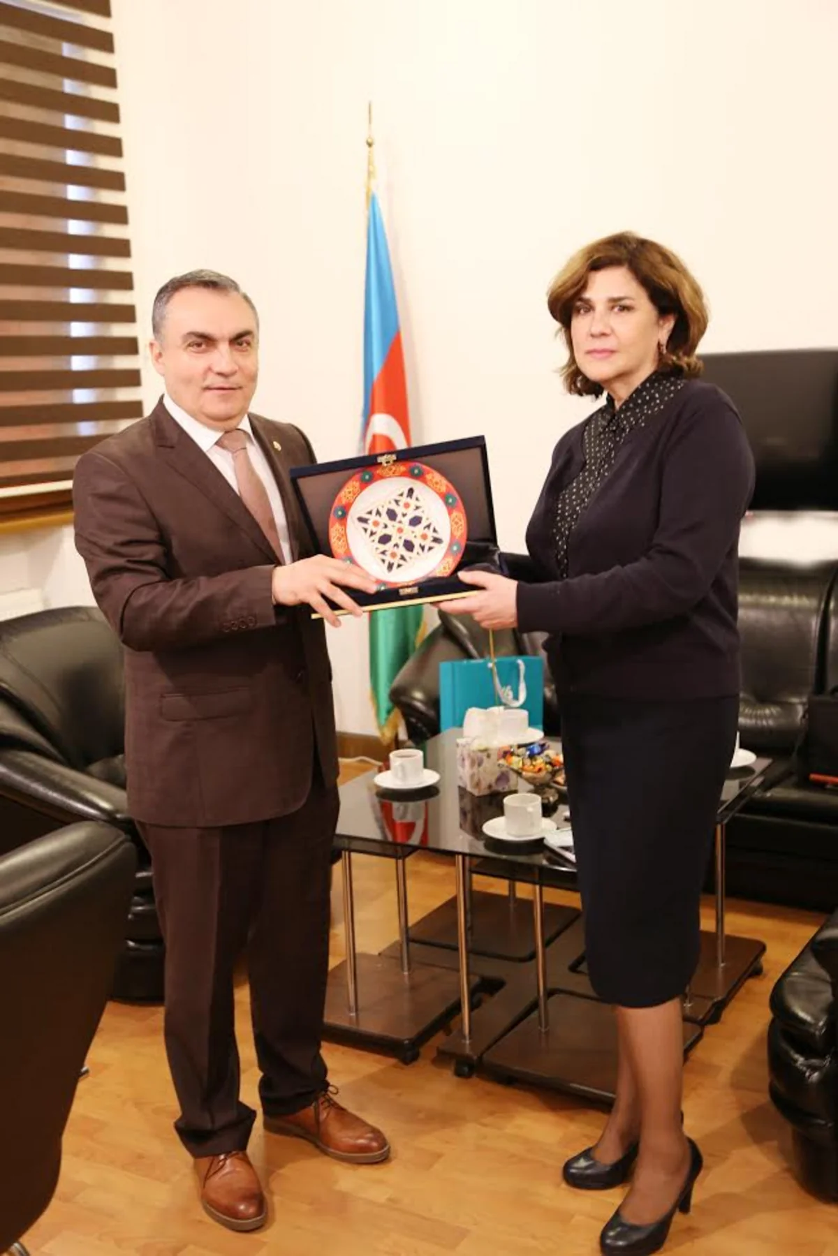 Bakı Türk Mədəniyyət Mərkəzinin direktoru Tərcümə Mərkəzində olub