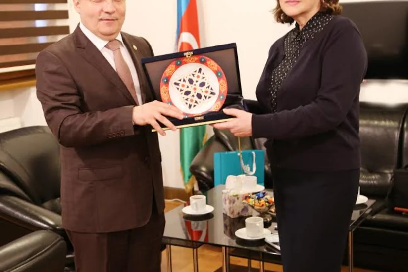 Bakı Türk Mədəniyyət Mərkəzinin direktoru Tərcümə Mərkəzində olub