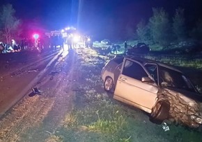 Rusiyada ağır yol qəzasında 5 nəfər ölüb