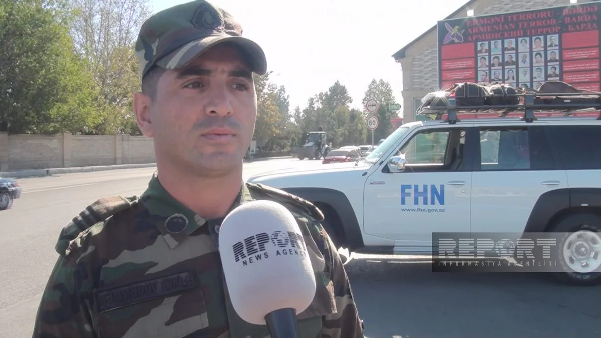 Xilasedici: Bərdə terrorunda iş yoldaşımız gözümün önündə şəhid oldu