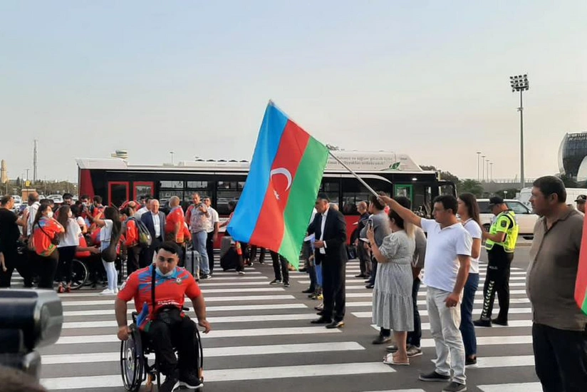 Azerbaijan's Paralympic athletes leave for Tokyo