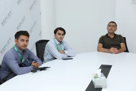 Pakistanın idman jurnalistləri Report İnformasiya Agentliyində olublar