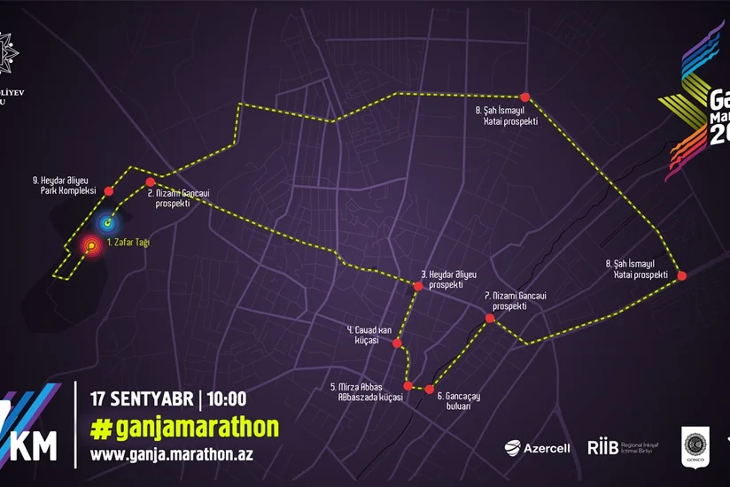 Heydər Əliyev Fondunun təşəbbüsü ilə “Gəncə Marafonu - 2017” keçiriləcək