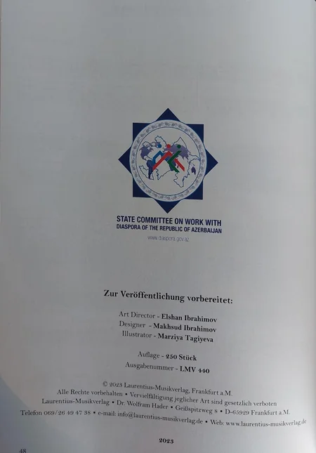 Azərbaycan bəstəkarının dərsliyi Almaniyada nəşr olunub