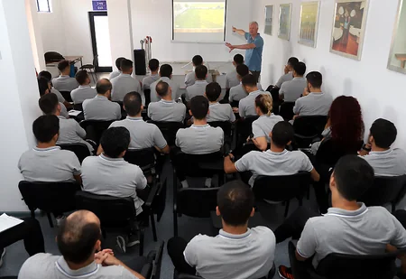 Liv Bona Dea Arenada hakimlər üçün seminar keçirilib