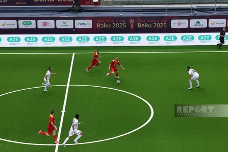 Minifutbol üzrə dünya çempionatında qrup mərhələsinin son oyunu keçirilib