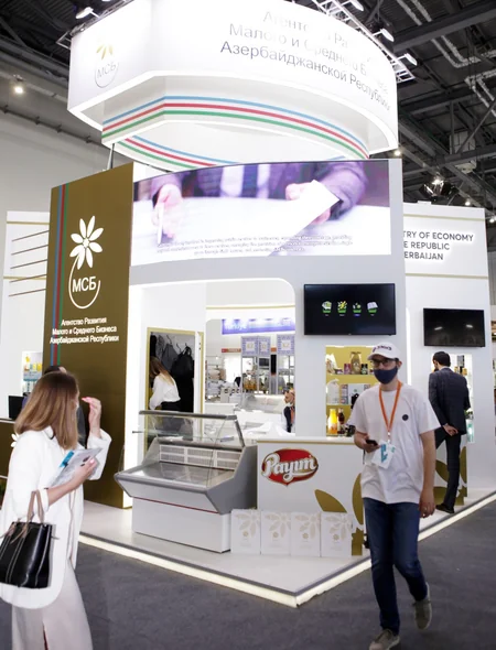 Azərbaycan məhsulları “Russia Halal Expo” sərgisində nümayiş etdirilir