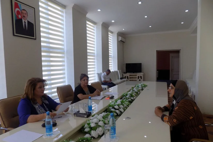 ​Hicran Hüseynova Masallı rayonunda vətəndaşları qəbul edib