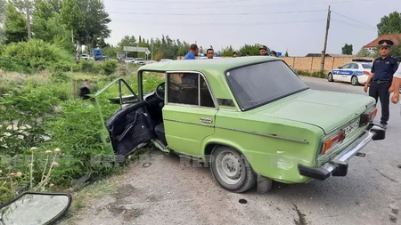 Kürdəmirdə yol qəzası baş verib, xəsarət alanlar var