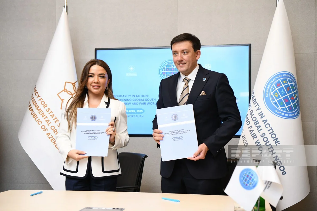 Azerbaijan’s State Support Agency for NGOs inks memorandum with foreign NGOs
