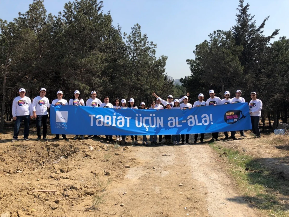 “Gilan Holding” World Cleanup Day hərəkatına qoşulub