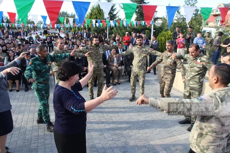 Aran rayonlarında Zəfər Günü ilə bağlı tədbirlər keçirilib