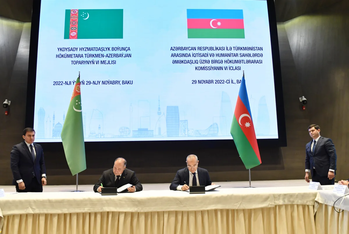 Baku hosts VI meeting of intergovernmental commission on Azerbaijan-Turkmenistan co-op