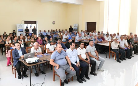 Şirvanda keçmiş məcburi köçkünlərə ödənişsiz hüquqi yardım göstərilib