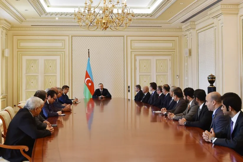Prezident İlham Əliyev Ramazan ayı münasibətilə müsəlman ölkələrinin Azərbaycandakı səfirlərini qəbul edib