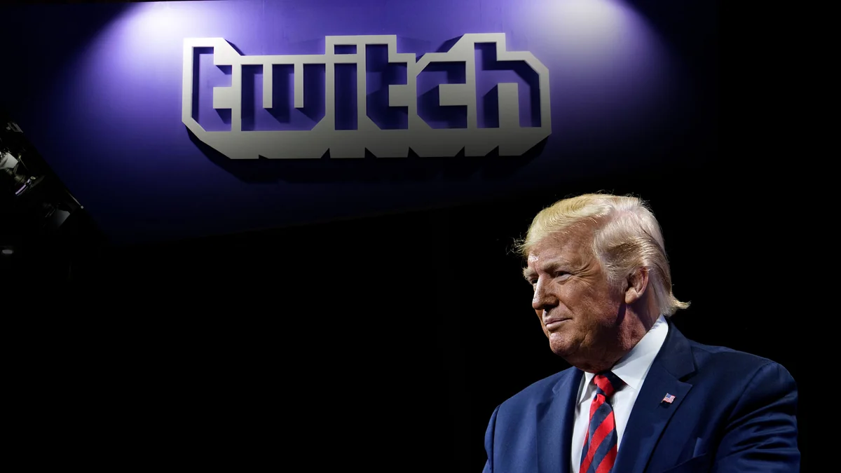 “Twitch” də Trampın hesabını bloklayıb