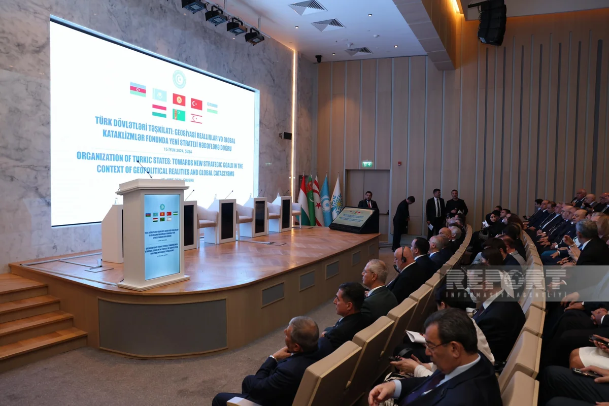 Int’l conference of ruling party leaders of OTS members and observers underway in Shusha