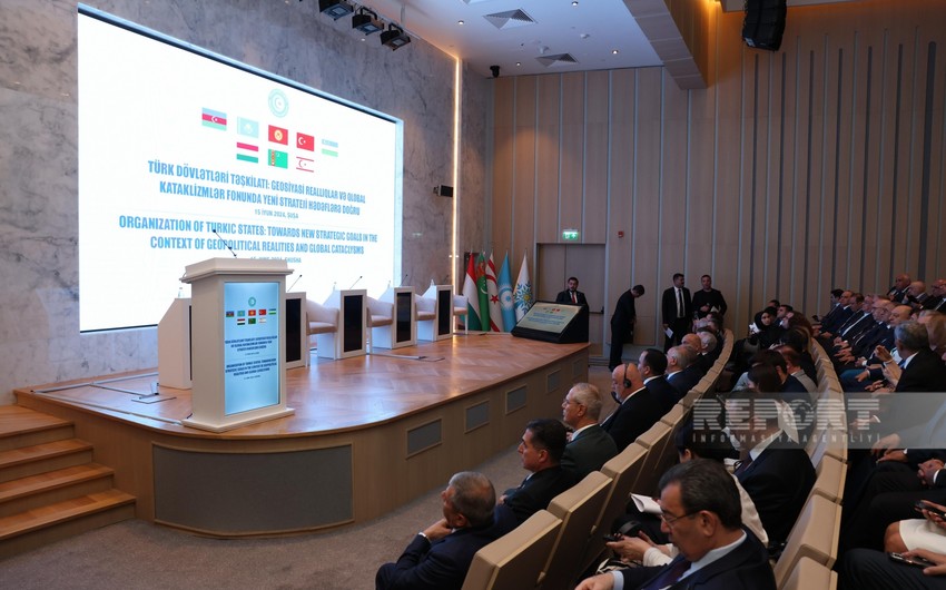 Int’l conference of ruling party leaders of OTS members and observers underway in Shusha