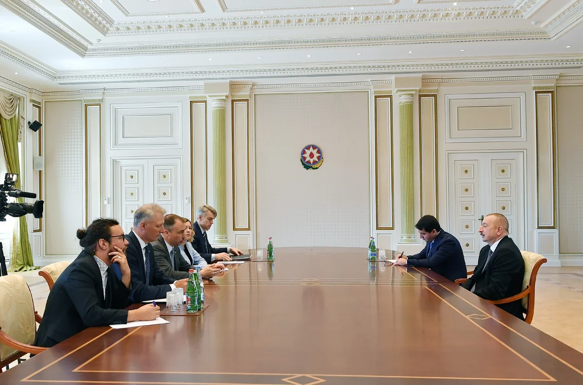 President Ilham Aliyev received delegation led by EU Special Representative