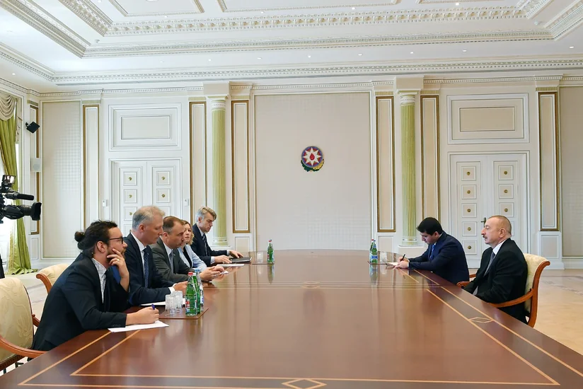 President Ilham Aliyev received delegation led by EU Special Representative