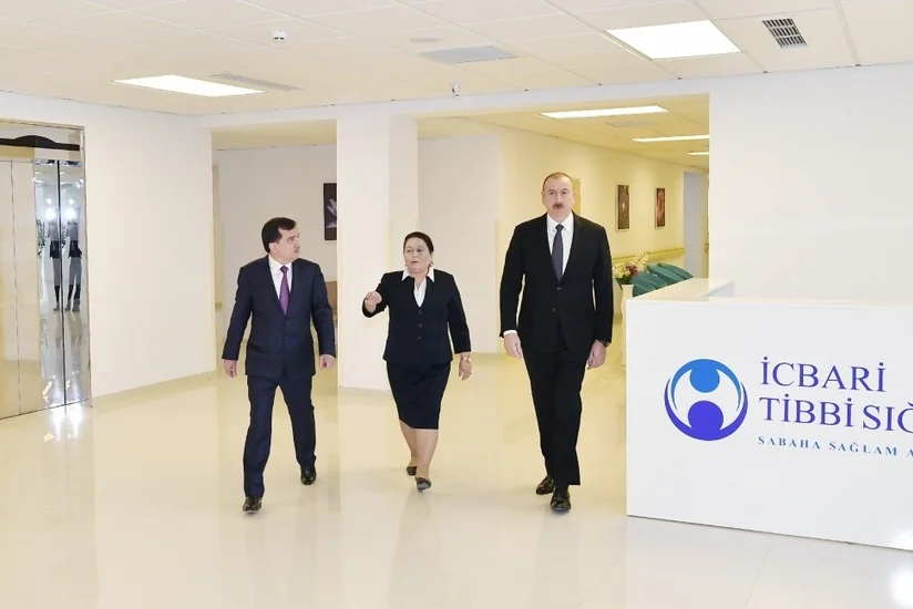 Qazax Rayon Mərkəzi Xəstəxanası istifadəyə verildi - FOTO