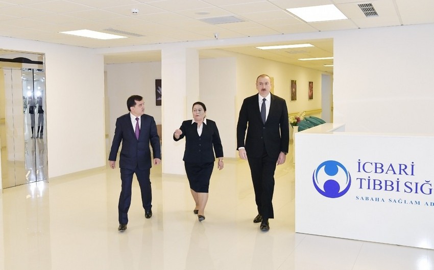 Qazax Rayon Mərkəzi Xəstəxanası istifadəyə verildi - FOTO